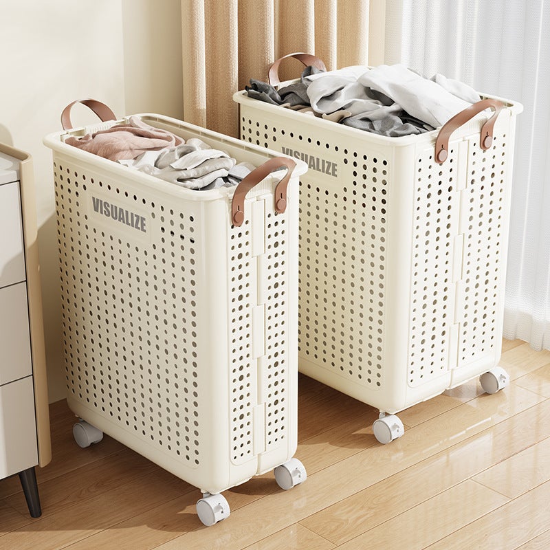 Foldable Dirty Clothes Basket – Large Capacity Minimalist Storage for Home - Image 2